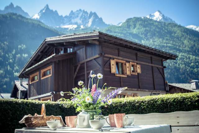 Location Maison Chamonix · Extérieur Chalet · Location Paccard by Hermitage